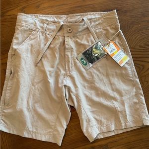Stillwater Supply Co W Sz 10 Hiking Outdoor Nylon Bermuda Shorts NWT UV 40+ Sun